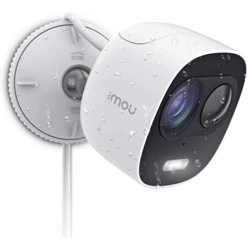IMOU LOOC Weatherproof Outdoor Proactive Deterrence Surveillance Camera With Siren And LED Spotlight/1080P FHD/PIR Motion Detection/Two-Way Audio/Night Vision 