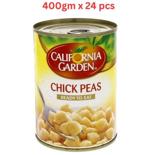California Garden Canned Chickpeas 400gm X 24pcs