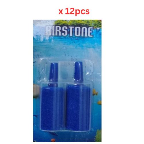 Aquarium Air Stone 2 Pack - Size - 15X25Mm (Pack of 12)