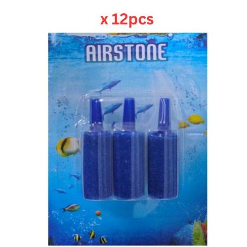 Aquarium Air Stone 3 Pack - Size - 13X25Mm (Pack of 12)