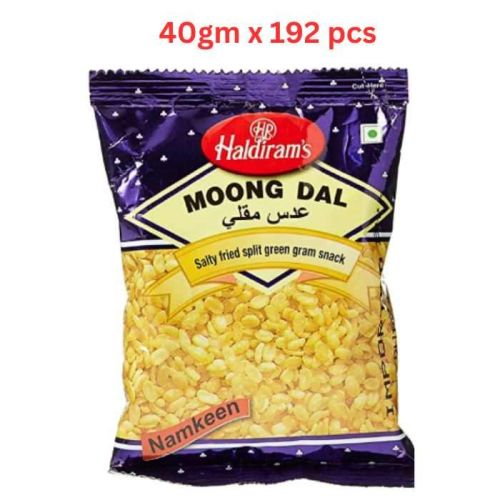 Haldirams Moong Dal, 40 Gm Pack Of 192 (UAE Delivery Only)