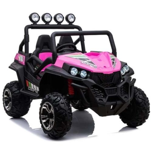 Megastar Ride On 24V Beach Buggy Speed, Electric Toy For Kids - Pink (UAE Delivery Only)