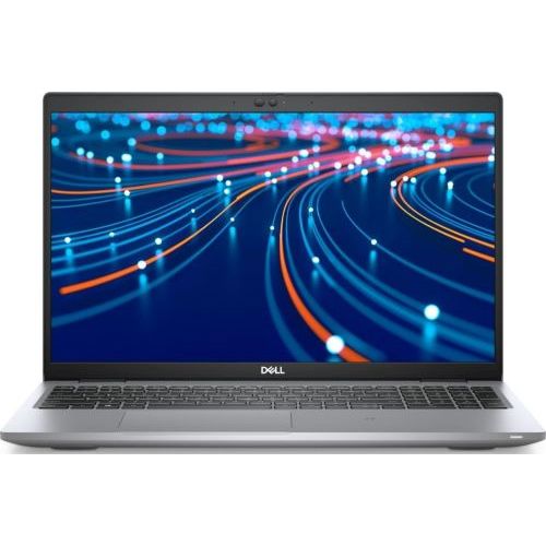Dell Latitude 5520 15.6 Inch HD Laptop 11th Gen Intel Core i5 1135G7 4GB RAM 256GB SSD Ubuntu OS Silver English Keyboard - D55204GB256