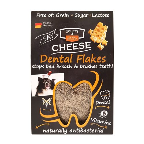 QChefs Dog Dental Flakes 90 gm