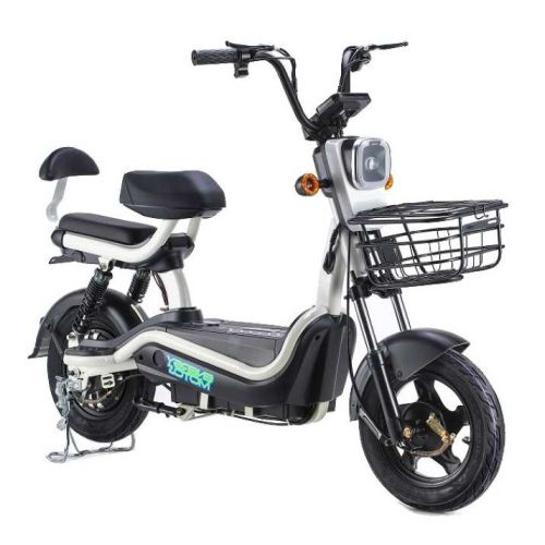 Megastar Megawheels 48 V Electric Moped Scooter Pedal Smart Bike - White (UAE Delivery Only)