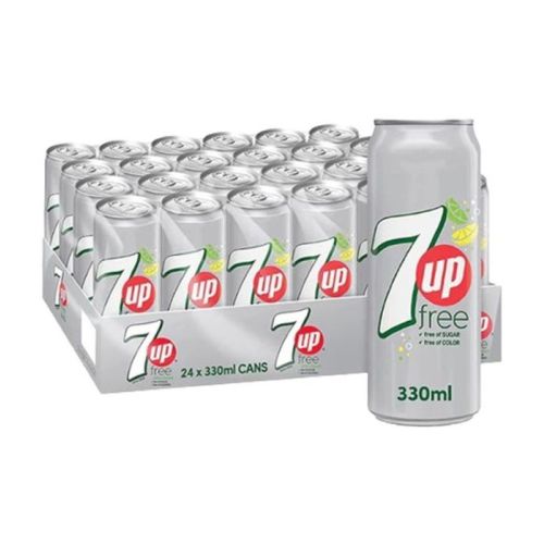 7UP Diet Can 330ml Pack of 24