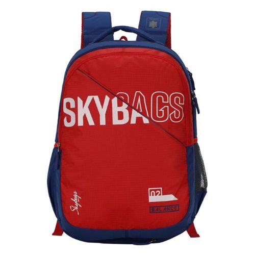 Skybags Figo Extra 03 Unisex Red School Backpack 30 Ltr - SK BPFIGE3RED