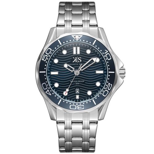 Beverly Hills Polo Club Men's Multi Function Dark Blue Dial Watch - BP3004X.499