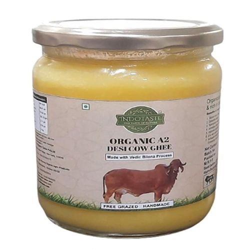 Indo Taste Organic A2 Cow Ghee 500gm (UAE Delivery Only)