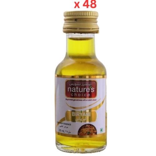 Natures Choice Biryani Essence, 28 ml Pack Of 48 (UAE Delivery Only)