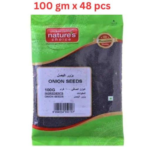 Natures Choice Onion Seeds, 100 gm Pack Of 48 (UAE Delivery Only)