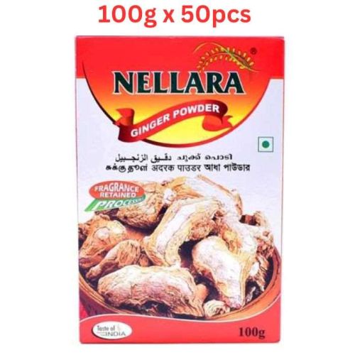 Nellara Dry Ginger 100Gm (Pack of 50)   