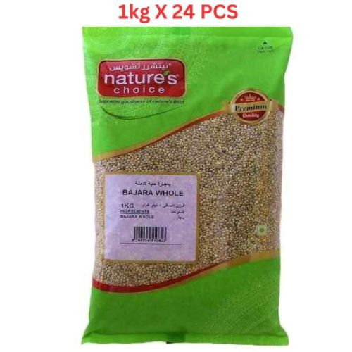 Natures Choice Bajara Whole, 1 kg Pack Of 24 (UAE Delivery Only)