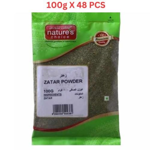 Natures Choice Zatar Powder, 100 gm Pack Of 48 (UAE Delivery Only)