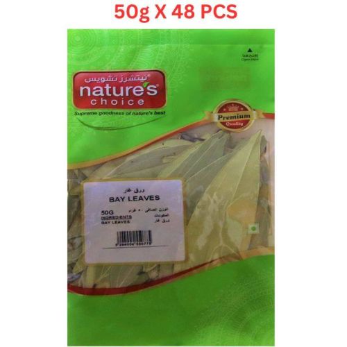 Natures Choice Bay Leaves 50g Pack Of 48 (UAE Delivery Only)