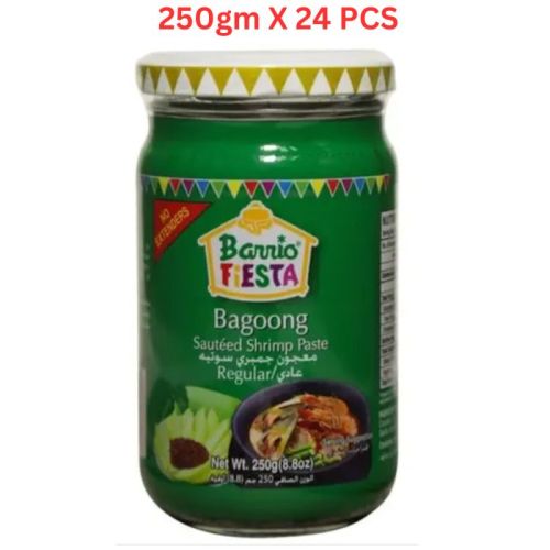 Barrio Fiesta Sauteed Shrimp Paste Regular - 250 Gm Pack Of 24 (UAE Delivery Only)