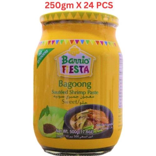 Barrio Fiesta Sauteed Shrimp Paste Sweet, 250 Gm Pack Of 24 (UAE Delivery Only)