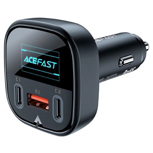 Acefast Fast Charge Car Charger B5 101W (2xUSB-C+USB-A) - B5_101W_Black