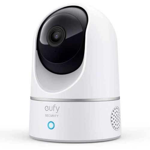 Eufy Security 2K Pan And Tilt Indoor Security Indoor Camera With Wi-Fi, Human & Pet AI, Voice Assistant Compatibility, Motion Tracking Camera - T8410223