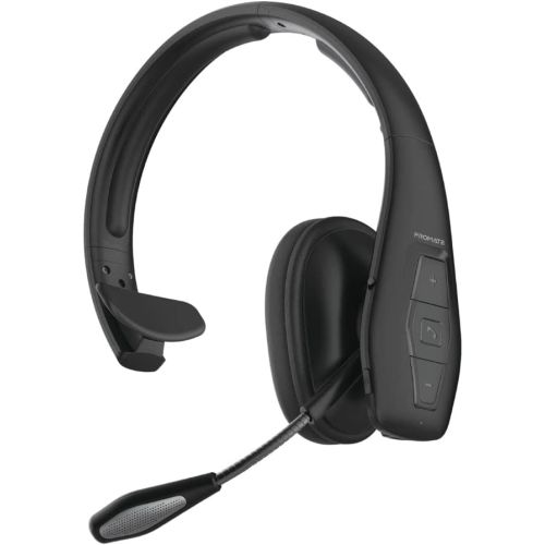 Promate Wireless Bluetooth Mono Headset with Mic, Built-In Controls and Multiple Connectivity, Engage-Pro