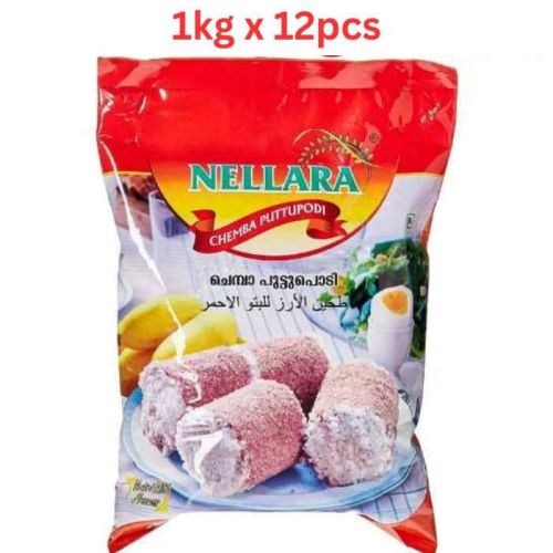 Nellara Chemba Puttu Powder 1Kg (Pack of 12)