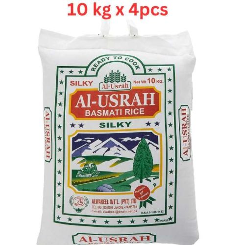 Pakistan Basmati Rice Al Usrah 10KG (Pack of 4)
