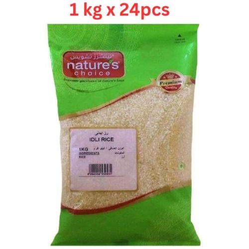 Natures Choice Idli Rice 1kg Pack Of 24 (UAE Delivery Only)