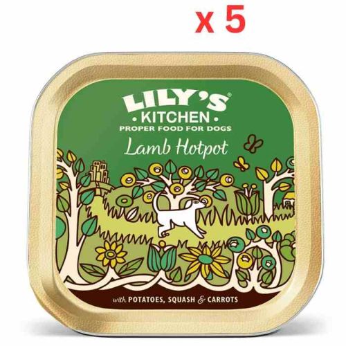 Lily'S Kitchen Lamb Hotpot Wet Dog Food (150G) (Pack of 5)