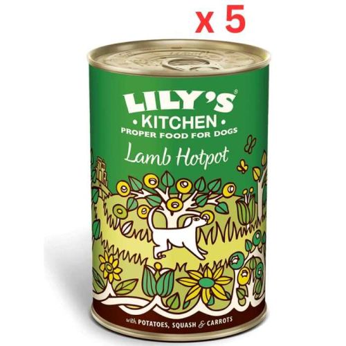 Lily'S Kitchen Lamb Hotpot Wet Dog Food (400G) (Pack of 5)