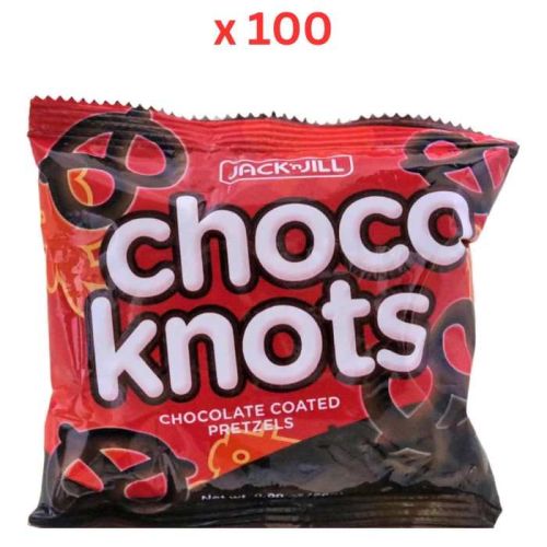 Jack N Jill Choco Knots, 28 Gm Pack Of 100 (UAE Delivery Only)