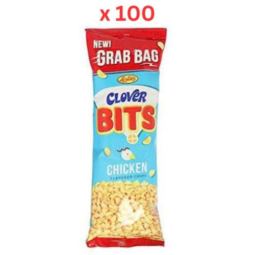 Leslies Clover Bits Chicken, 40G Pack Of 100 (UAE Delivery Only)