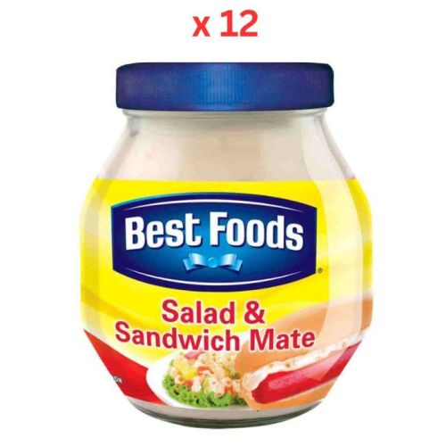 Best Foods Salad & Sandwich Mate 470Ml Pack Of 12 (UAE Delivery Only)