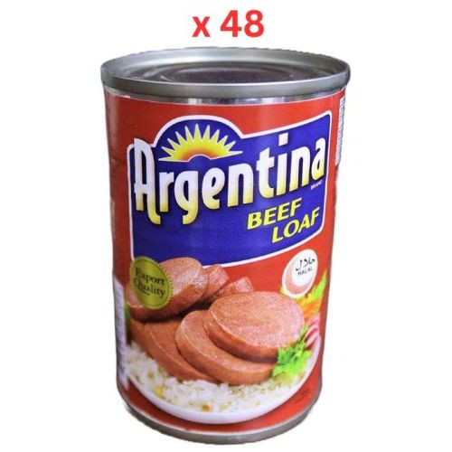 Argentina Beef Loaf Regular, 150 Gm Pack Of 48 (UAE Delivery Only)