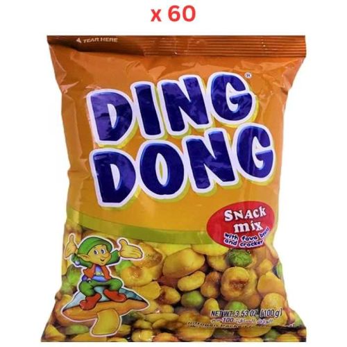 Ding Dong Super Mix Nuts - 100 Gm (4800092331664) Pack Of 60 (UAE Delivery Only)