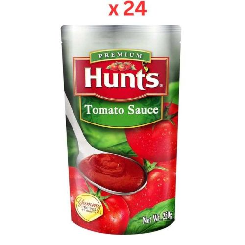 Hunts Tomato Sauce, 250 Gm Pack Of 24 (UAE Delivery Only)