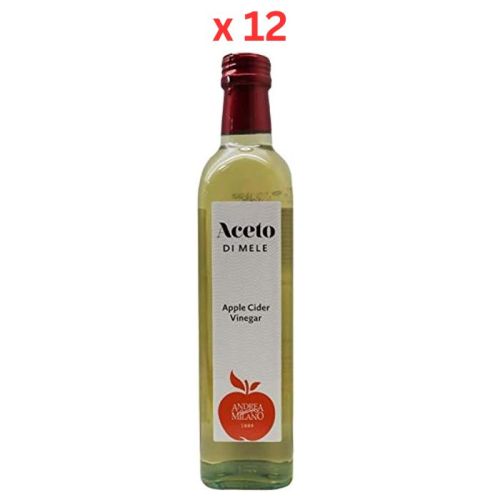 Aceto Apple Cider Vinegar, 500Ml Pack Of 12 (UAE Delivery Only)