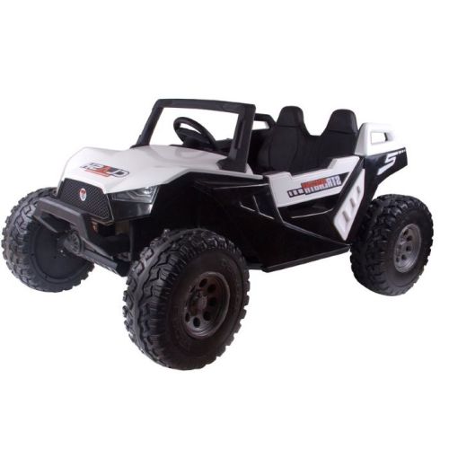Megastar Ride On 24 V RDX Cruizer Kids Electric Off Road Buggy SX Red 15 inch Wheels - White (UAE Delivery Only)