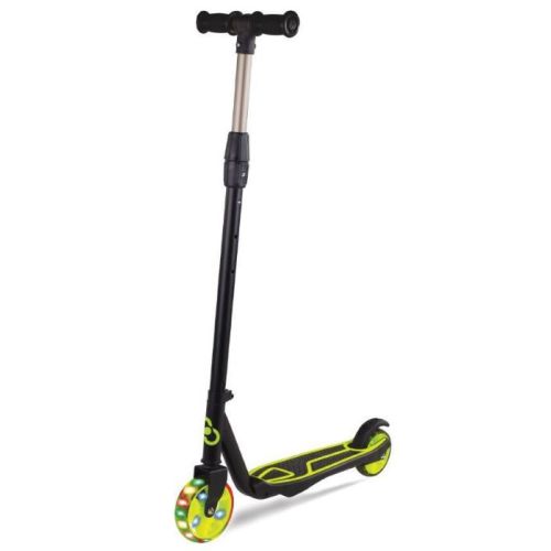 Megastar Coolwheels Neon Kick Scooter 2 Wheels With Flashing Lights For 5+ Age Kids - Yellow (UAE Delivery Only)
