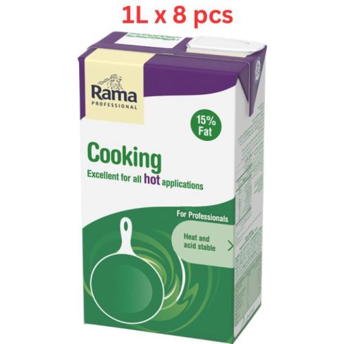 Rama Professional Cooking Cream 15% 8 x 1Ltr