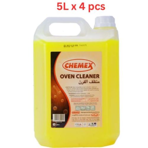 Chemex Oven Cleaner 5 Litre - 4 Pieces