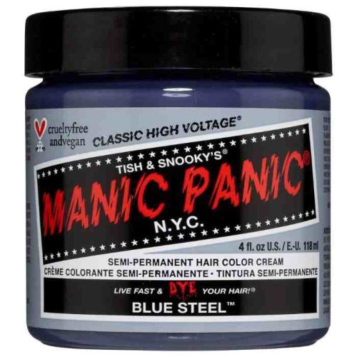 Manic Panic Permanent Blue Steel (U) 118Ml Hair Color Cream