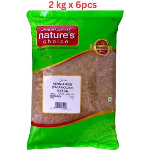 Natures Choice Kerala Rice, 2 kg Pack Of 6 (UAE Delivery Only)