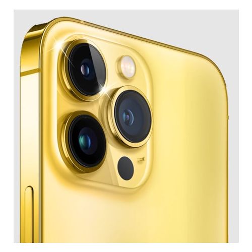 Apple iPhone 14 Pro (24K Full Gold Plated), 128GB , 6GB, 6.1-Inch with FaceTime (UAE Delivery Only)