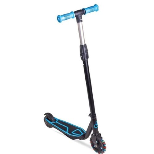Megastar Coolwheels Neon Kick Scooter 2 Wheels With Flashing Lights For 5+ Age Kids - Blue (UAE Delivery Only)