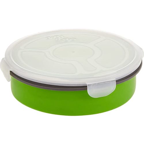 Good 2 Go Round Storage Container with Compartments - Green, G31007