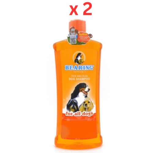 Bearing Formula 1 Tick & Flea Dog Shampoo For All Dogs -300ML (Pack of 2)