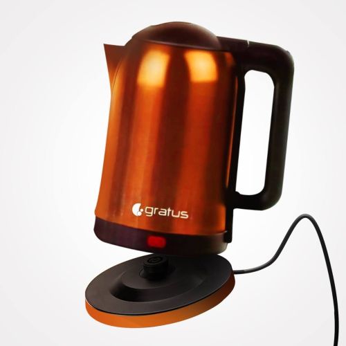 Gratus Electric Copper coated Stainless Steel Kettle 2Lt - GLK2098BC