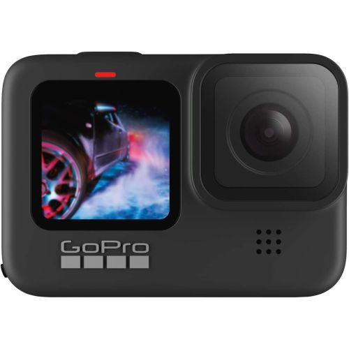 GoPro HERO9 Waterproof Action Camera With Front LCD ,Touch Rear Screens, 5K Ultra HD Video, 20MP Photos, 1080p Live Streaming, Webcam And Stabilization