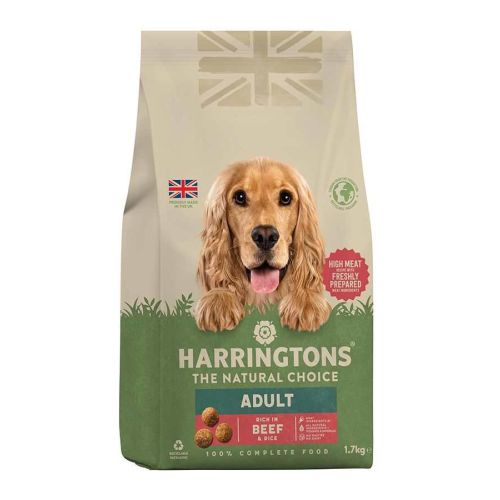 Harringtons Complete Beef Adult Dry Dog Food 1.7Kg