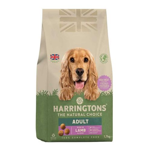 Harringtons Complete Lamb Rice Adult Dry Dog Food 1.7Kg